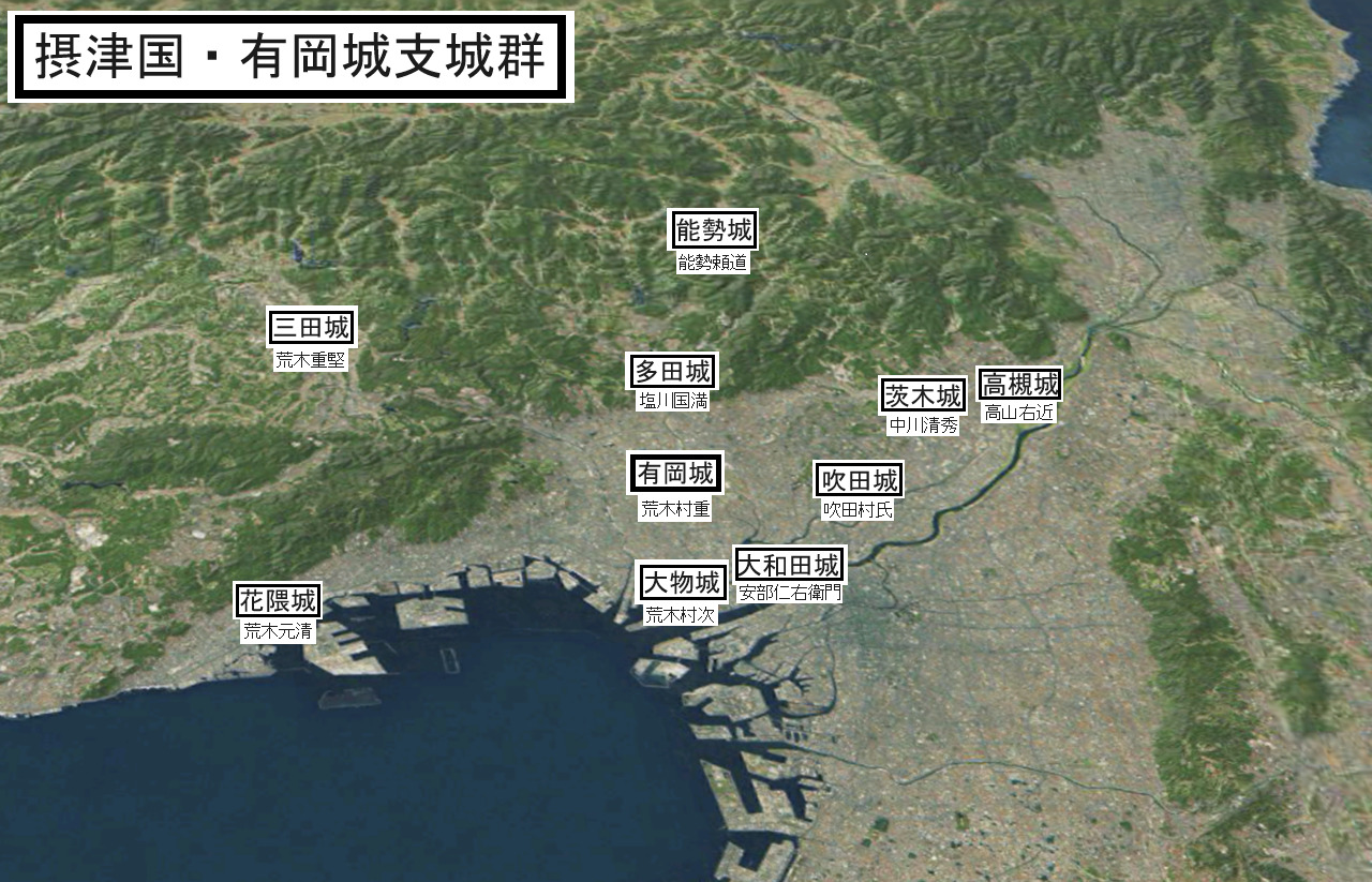 有 岡城 の 戦い